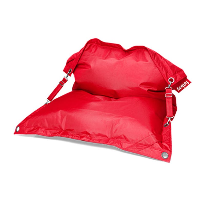 Fatboy Buggle Up Bean Bag | Adjustable & Comfortable | Indoor & Outdoor Use | Water-Repellent Fabric | Versatile & Durable Lounge Seating | Available in olefin fabric | 185 x 132 cm - Red - Image 1
